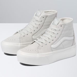 NWOT SOFT SUEDE SK8-HI TAPERED STACKFORM SHOE